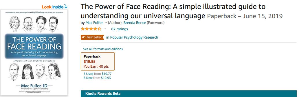 Power of Face Reading by Specialized Expertise